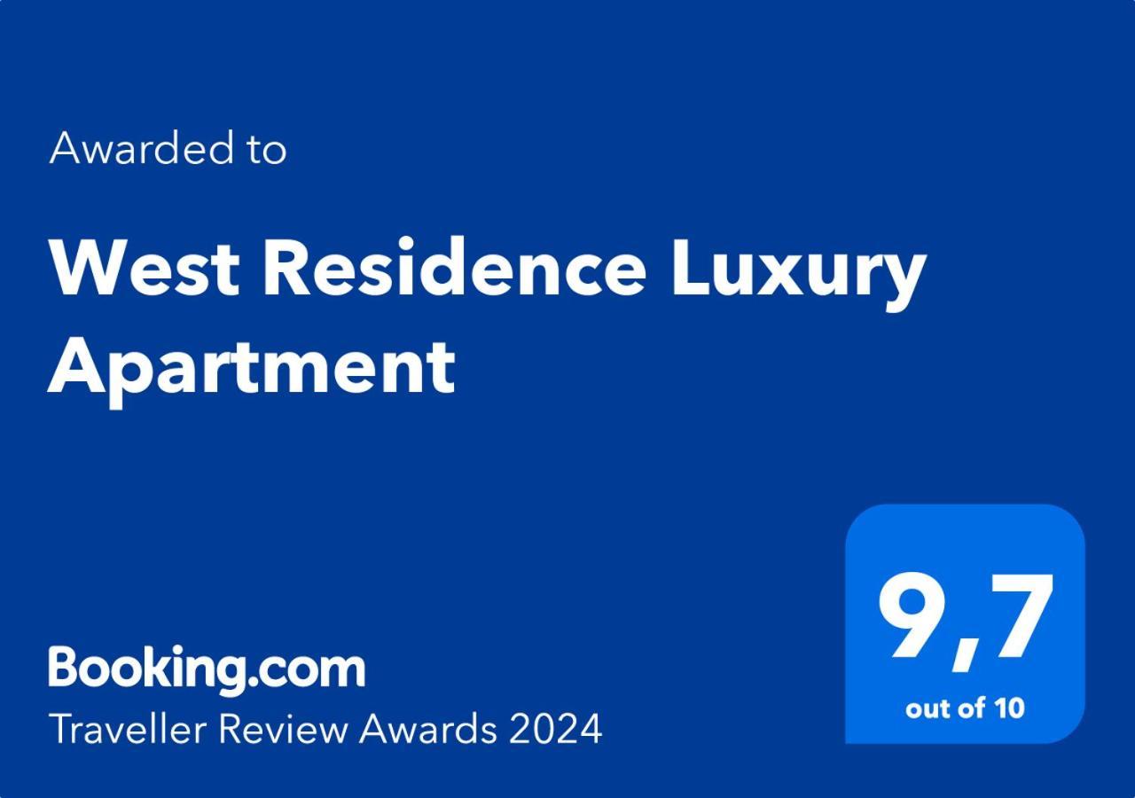 West Residence Luxury Apartment- Parking In Garage Zagreb Buitenkant foto